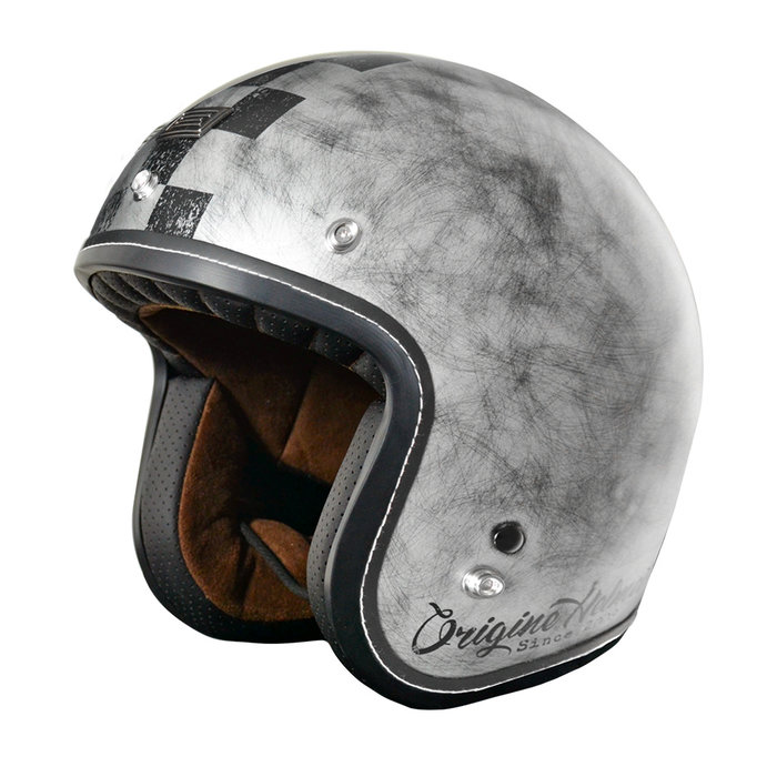 Origine primo scacco jet helmet silver