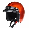 Redbike RB-765 Retro Jethelm Metallflocken orange
