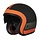 sprint record jet helmet matt orange-black | size L & XL