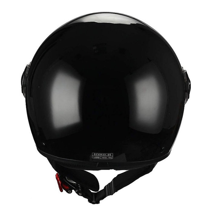 BHR 801 vespa helmet shiny black | size M