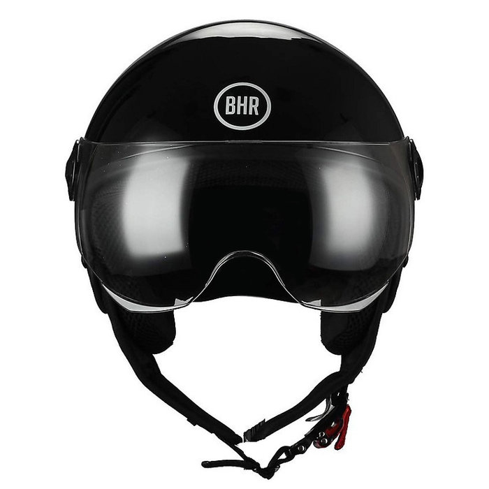 BHR 801 vespa helmet shiny black | size M