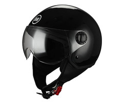 BHR 801 vespa helmet shiny black | size M
