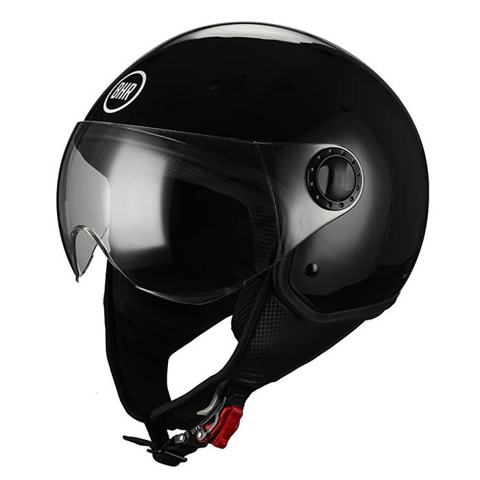 BHR 801 vespa helm zwart
