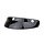 Helmet sun visor polished black
