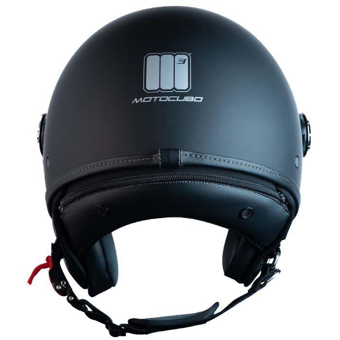 Motocubo fly evo jet helmet with double visor | matt black | ECE 22.05