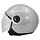 832 Minimal Vespa Helm silber