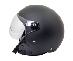 BHR 800 easy vespa helm mat zwart | maat M