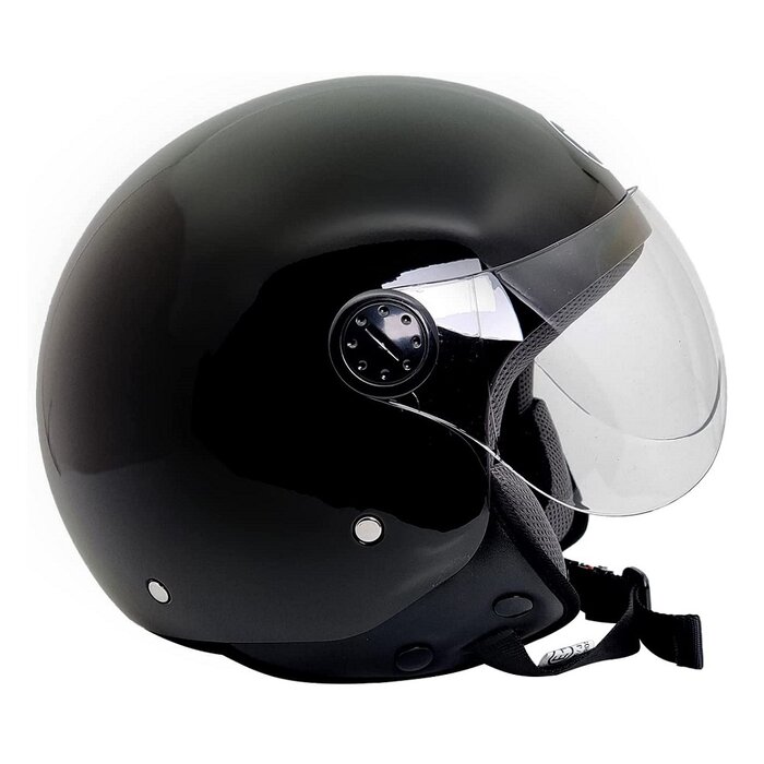 BHR 800 easy vespa helm glans zwart