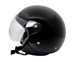 BHR 800 easy vespa helm glans zwart