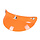 Helm zonneklep oranje