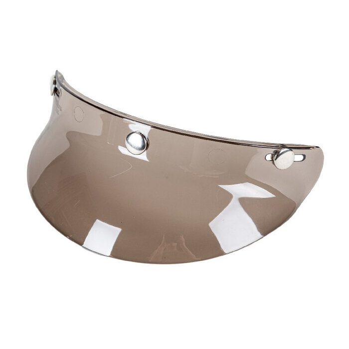 Helm zonneklep smoke