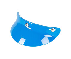 Helmet sun visor blue