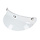 Helmet sun visor white