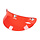 Helmet sun visor red