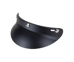 Helmet sun visor black matt Large