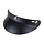 Helm Sonnenblende schwarz matt Large