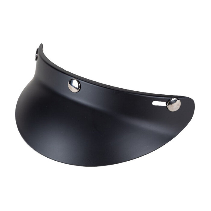 Helm zonneklep zwart mat - Large