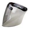 Flip-up light smoke helmet visor