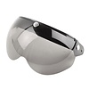 Flip up 3 button goggle visor light smoke