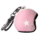 Sleutelhanger jethelm roze met witte ster