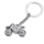 Sleutelhanger Zilveren Motorcross