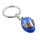 Schlüsselanhänger blau Rollerhelm