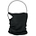 gaiter mask with filter - black