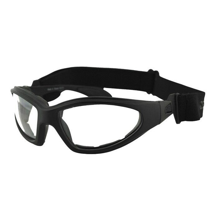 Bobster GXR mat zwarte zonnebril - helder