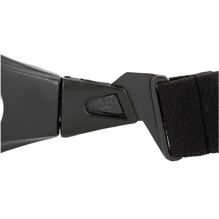 Bobster GXR matt black sunglasses - clear