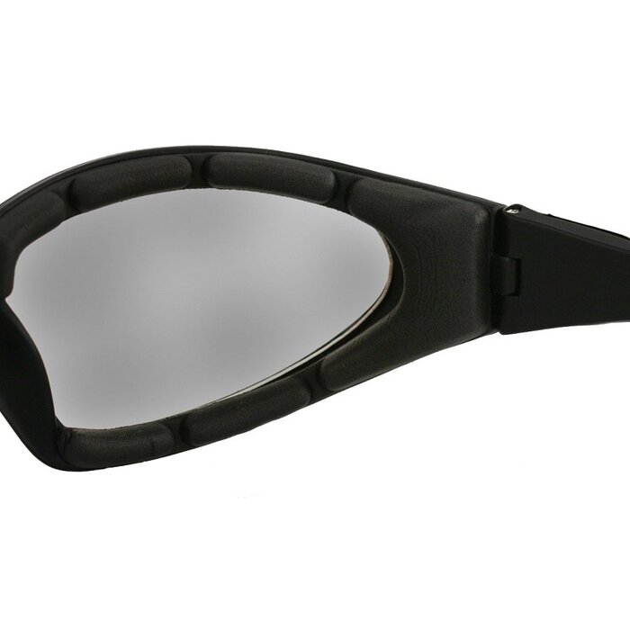 Bobster GXR mattschwarze Sonnenbrille - rauch
