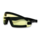 wrap around motorcycle sunglasses - yellow