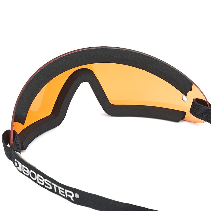 Bobster Wrap Around Motorradbrille - Bernstein