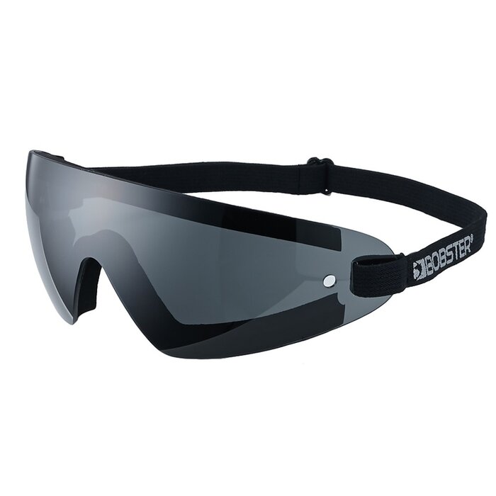 Bobster wrap around motorcycle sunglasses - smoke