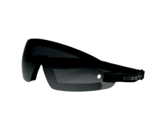 Bobster wrap around motorcycle sunglasses - smoke