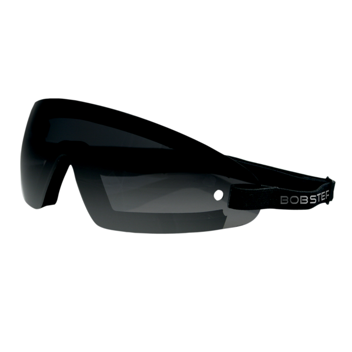 Bobster wrap around motorcycle sunglasses - smoke
