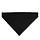bandana met klittenband - zwart sportflex UPF50+