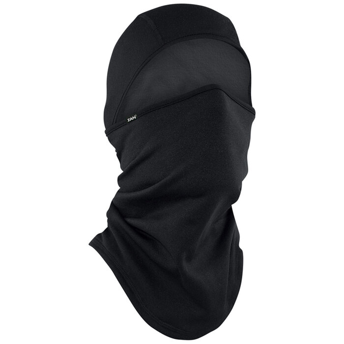 ZAN Headgear convertible balaclava black sportflex UPF50+