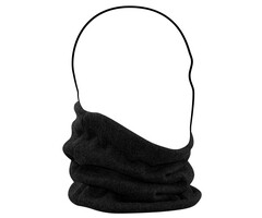 ZAN Headgear neck tube with fleece - black