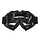 Spike Motocross Brille schwarz - Klar