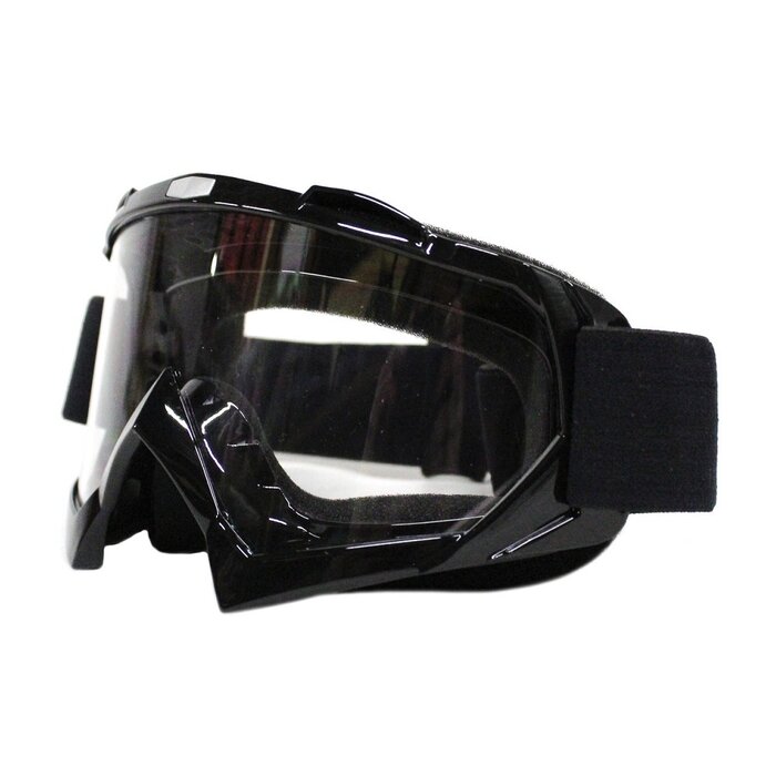 CRG spike crossbril zwart - helder