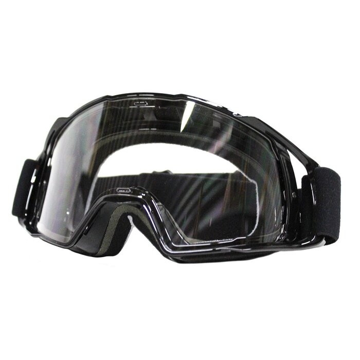CRG Whip Motocross Brille schwarz - Klar