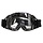 whip cross goggles black - clear