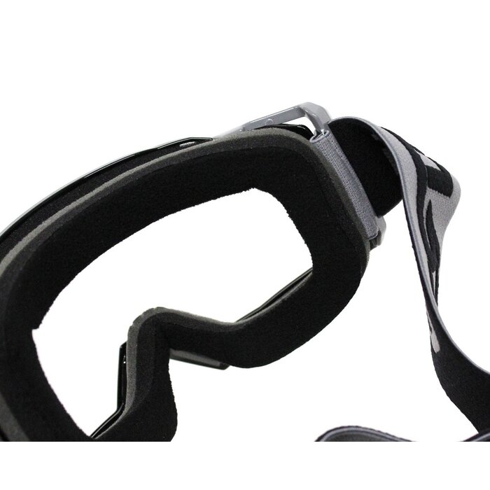 CRG holeshot crossbril grijs - helder