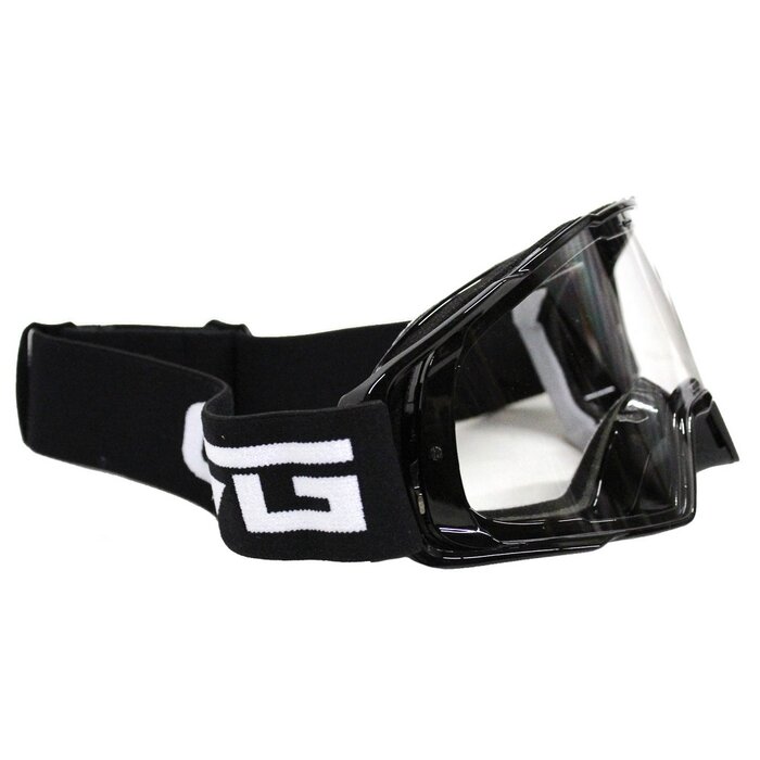 CRG whip cross goggles black - clear