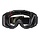 waves cross goggles matt black - clear