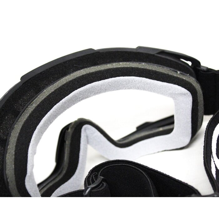 CRG waves cross goggles matt black - clear