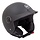 833 peak open face helmet matt black | size S | outlet