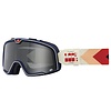 100% Barstow Retro Crossbrille Teluride - rauch