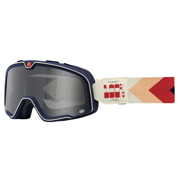 100% barstow retro crossbril Teluride - smoke