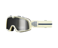 100% barstow retro crossbril Arno - zilver reflectie